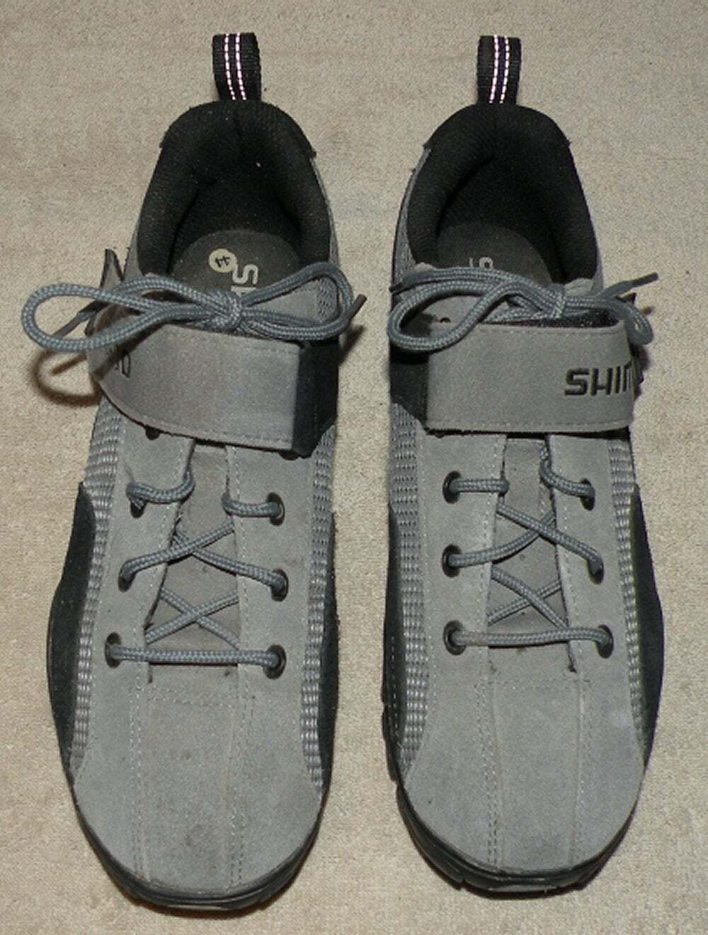 Shimano SH-MT40 Men’s Cycling Shoes EU 44 US 10 No Inner Nut Plates Black Gray